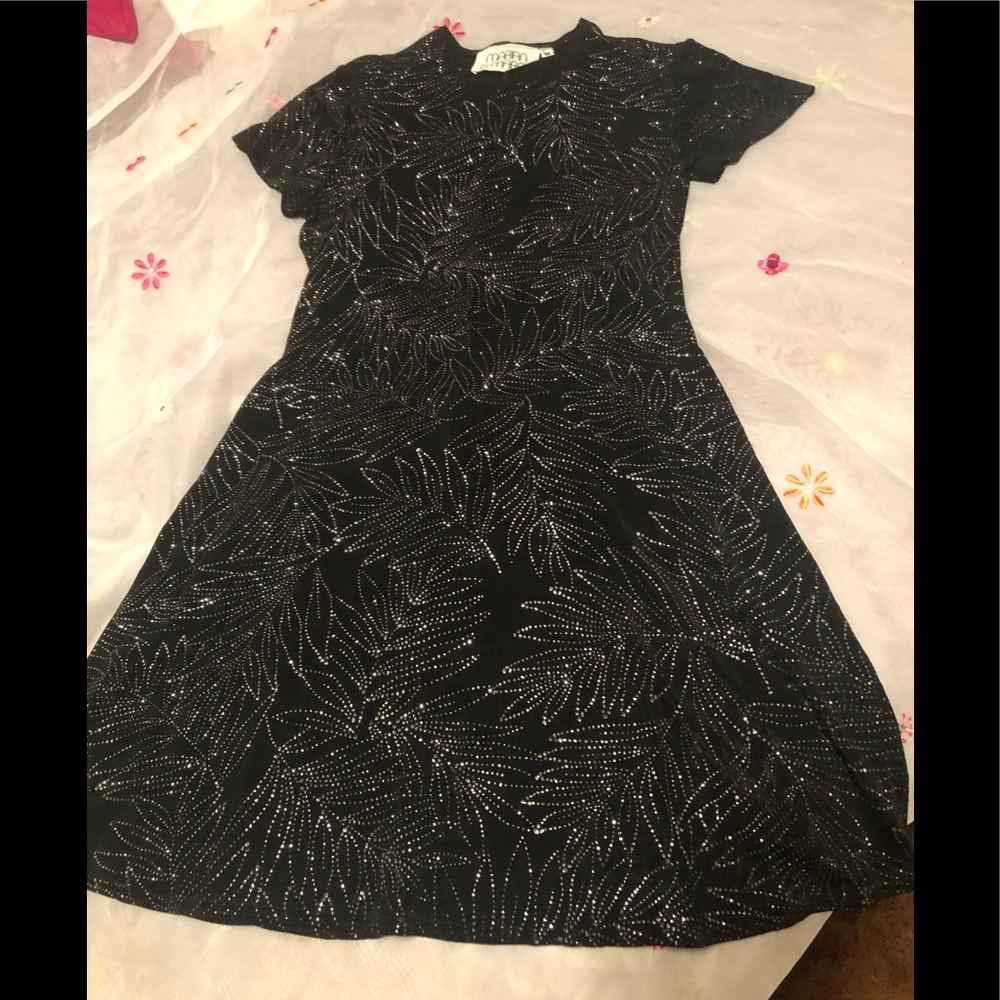 Black sparkly dress